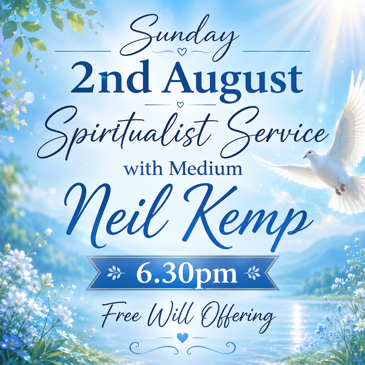 Sunday Divine Service at Nottingham Spiritualist Church