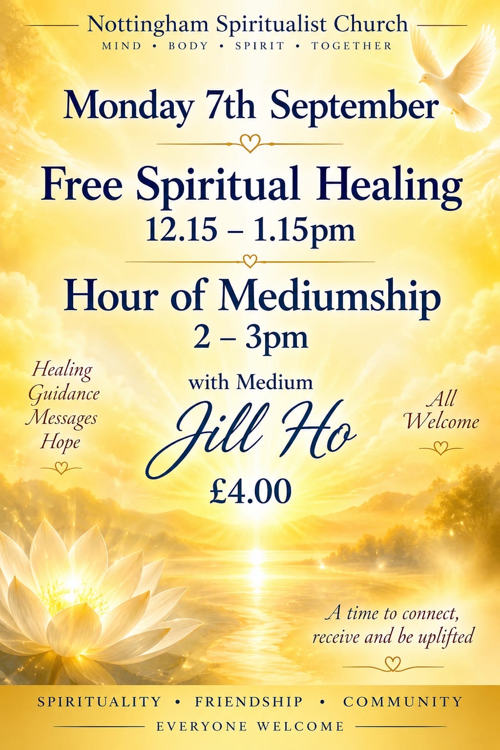 Mediumship at Nottingham Spiritualist Church