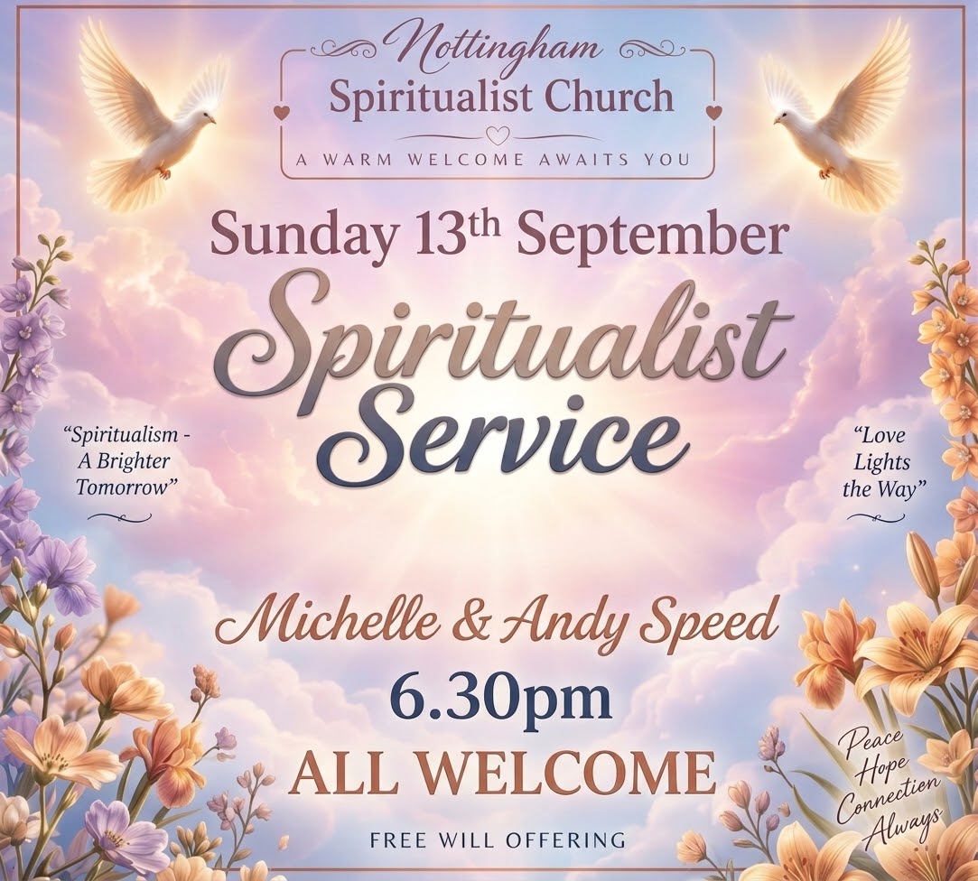 Sunday Divine Service at Nottingham Spiritualist Church