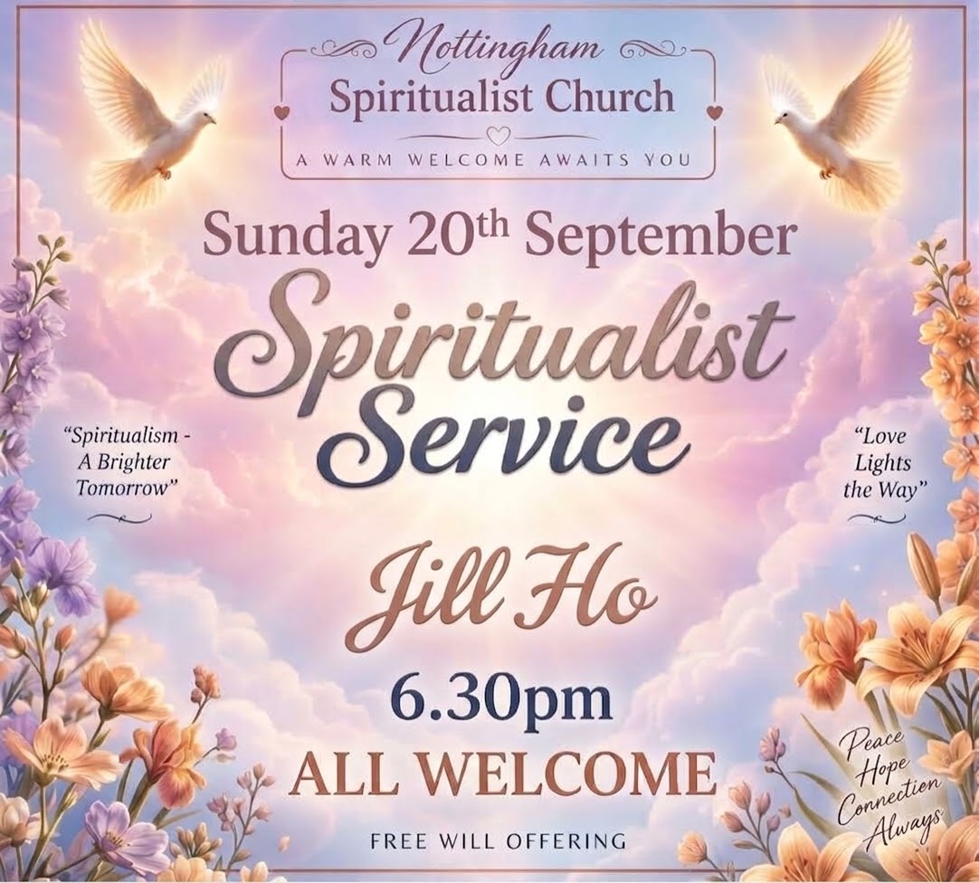 Sunday Divine Service at Nottingham Spiritualist Church