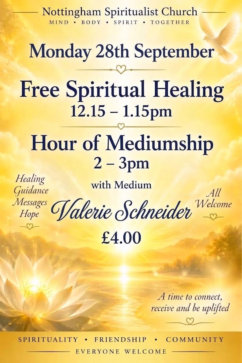 Mediumship at Nottingham Spiritualist Church