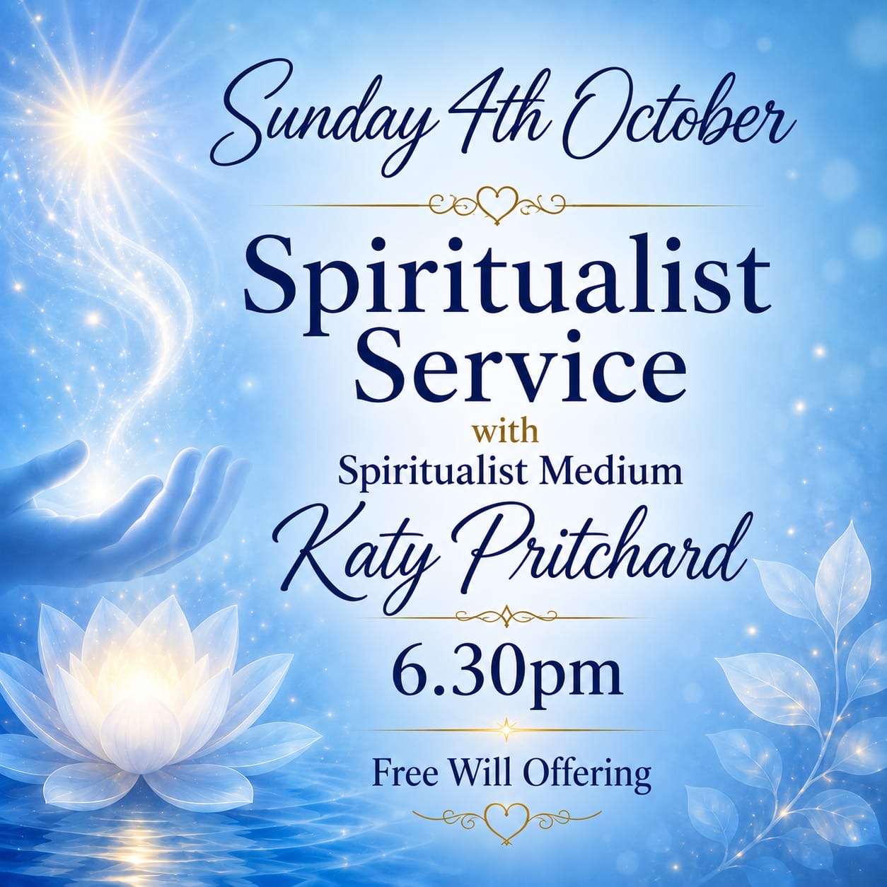 Sunday Divine Service at Nottingham Spiritualist Church